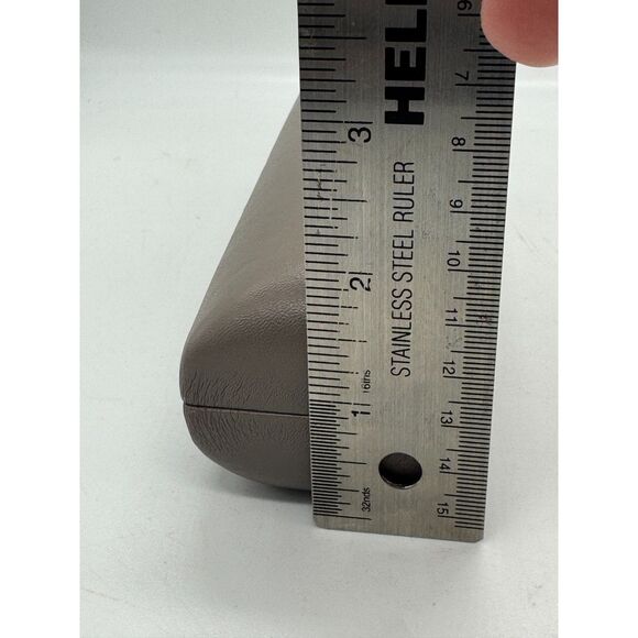 BCBG MAXAZRIA Hard Shellcase Bronze Color Felt Lined - Picture 5 of 7